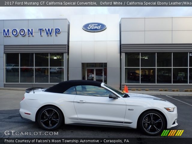 2017 Ford Mustang GT California Speical Convertible in Oxford White