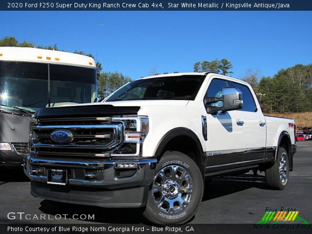 2020 Ford F250 Super Duty King Ranch Crew Cab 4x4 in Star White Metallic