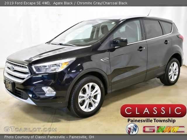 2019 Ford Escape SE 4WD in Agate Black