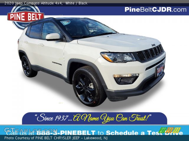 2020 Jeep Compass Altitude 4x4 in White