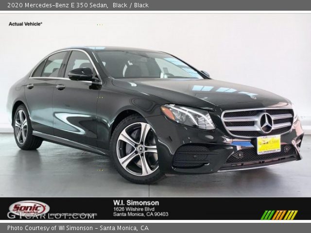 2020 Mercedes-Benz E 350 Sedan in Black