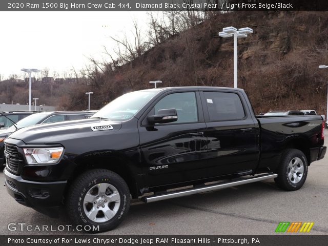 2020 Ram 1500 Big Horn Crew Cab 4x4 in Diamond Black Crystal Pearl