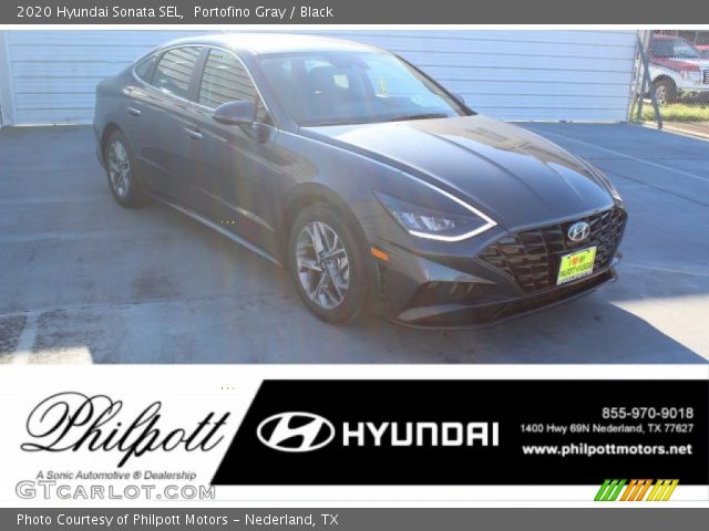 2020 Hyundai Sonata SEL in Portofino Gray