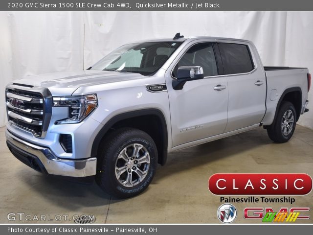 2020 GMC Sierra 1500 SLE Crew Cab 4WD in Quicksilver Metallic