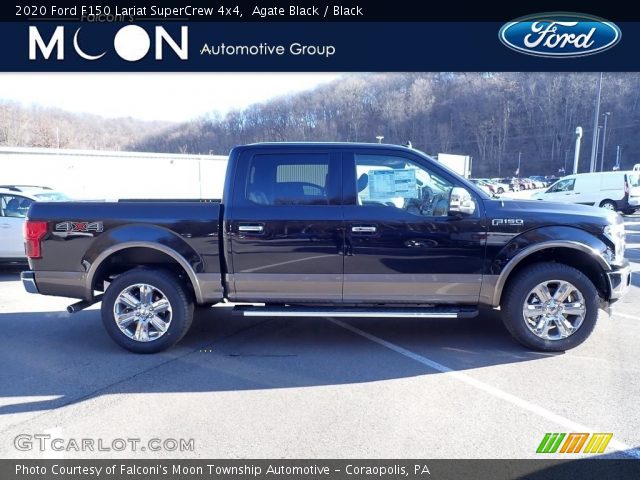 2020 Ford F150 Lariat SuperCrew 4x4 in Agate Black