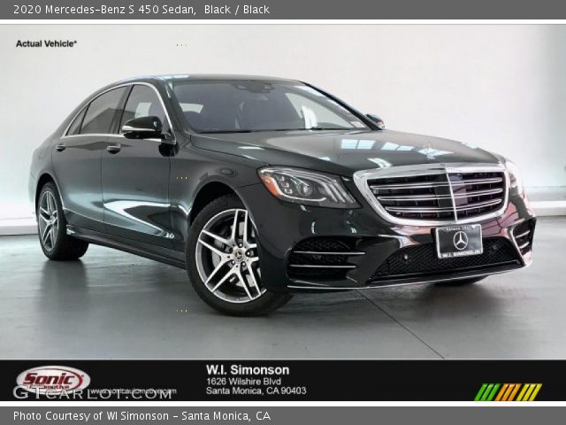 2020 Mercedes-Benz S 450 Sedan in Black