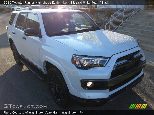 2020 Toyota 4Runner Nightshade Edition 4x4 in Blizzard White Pearl