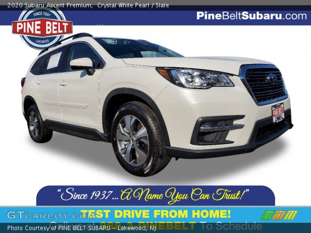 2020 Subaru Ascent Premium in Crystal White Pearl