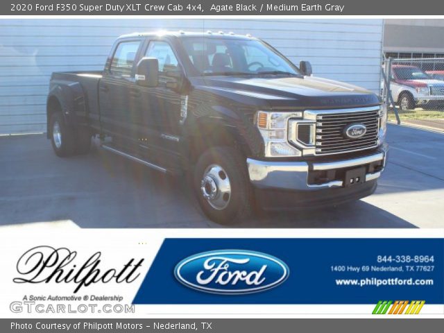 2020 Ford F350 Super Duty XLT Crew Cab 4x4 in Agate Black