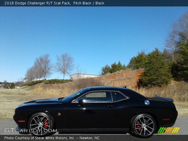 2018 Dodge Challenger R/T Scat Pack in Pitch Black