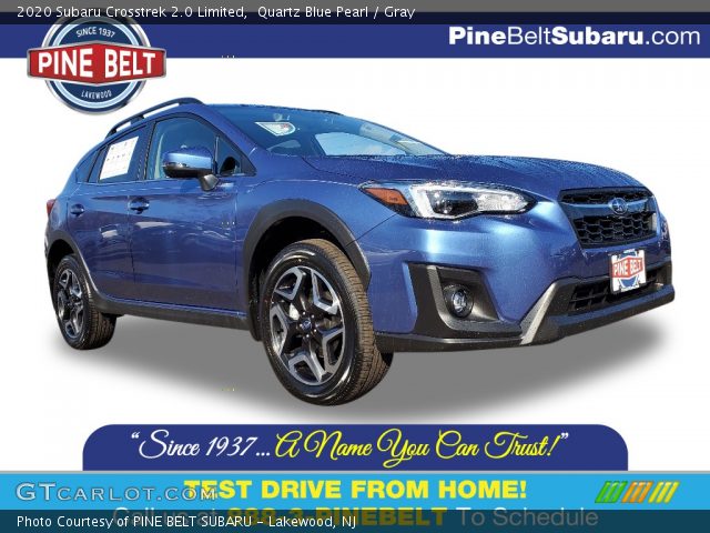 2020 Subaru Crosstrek 2.0 Limited in Quartz Blue Pearl