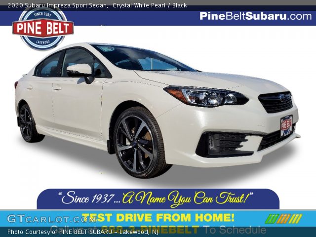 2020 Subaru Impreza Sport Sedan in Crystal White Pearl