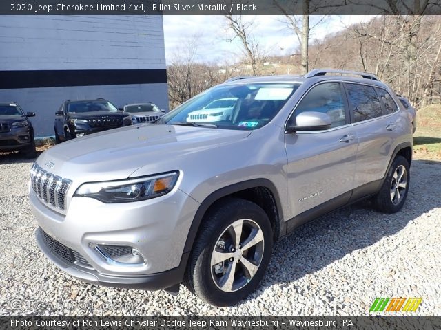 2020 Jeep Cherokee Limited 4x4 in Billet Silver Metallic