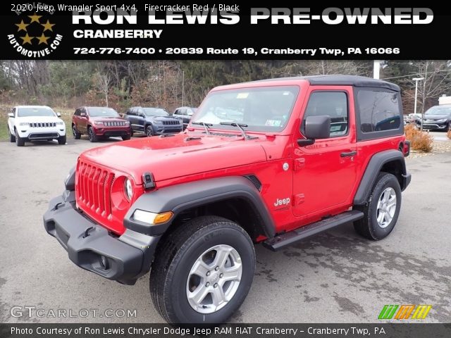 2020 Jeep Wrangler Sport 4x4 in Firecracker Red