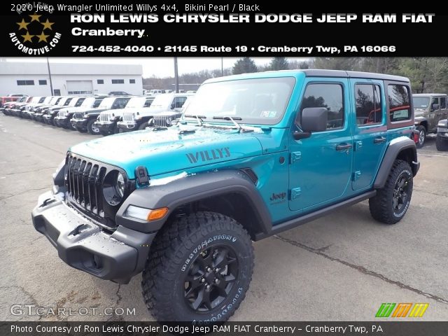 2020 Jeep Wrangler Unlimited Willys 4x4 in Bikini Pearl