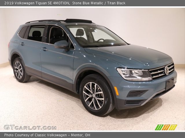 2019 Volkswagen Tiguan SE 4MOTION in Stone Blue Metallic