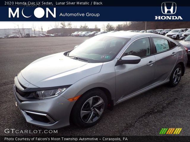 2020 Honda Civic LX Sedan in Lunar Silver Metallic