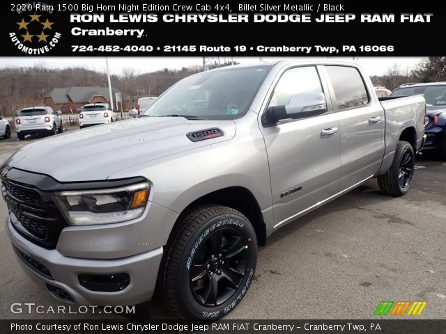 2020 Ram 1500 Big Horn Night Edition Crew Cab 4x4 in Billet Silver Metallic
