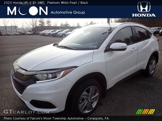 2020 Honda HR-V EX AWD in Platinum White Pearl