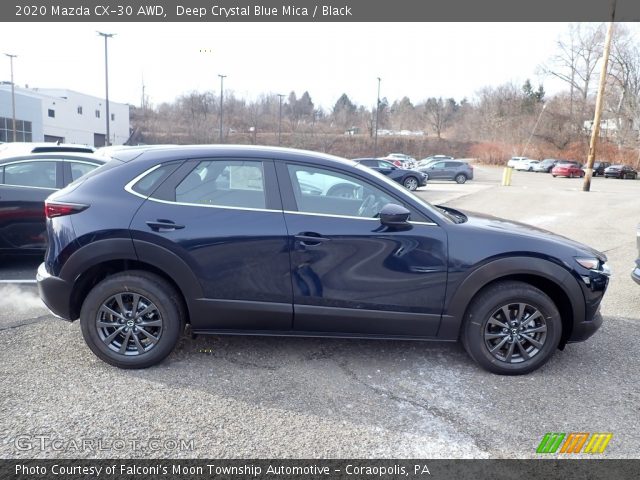 2020 Mazda CX-30 AWD in Deep Crystal Blue Mica