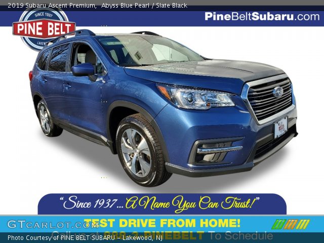2019 Subaru Ascent Premium in Abyss Blue Pearl