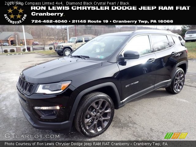 2020 Jeep Compass Limted 4x4 in Diamond Black Crystal Pearl