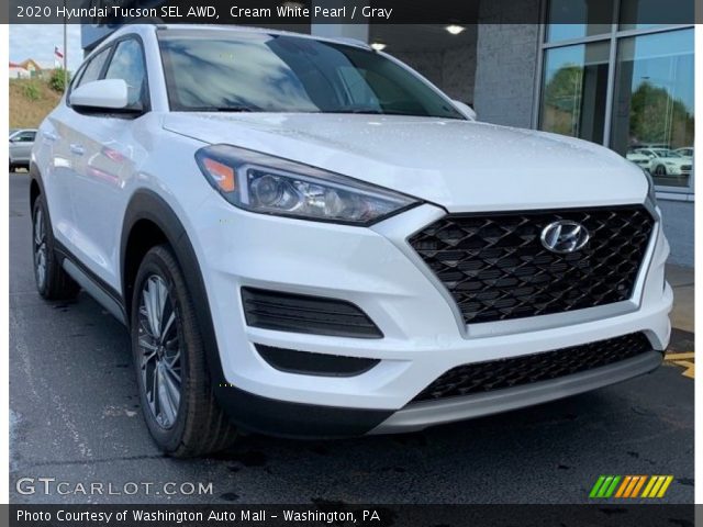 2020 Hyundai Tucson SEL AWD in Cream White Pearl