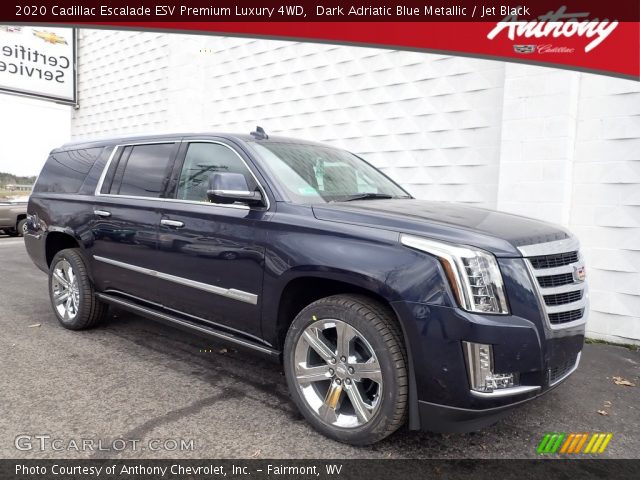 2020 Cadillac Escalade ESV Premium Luxury 4WD in Dark Adriatic Blue Metallic