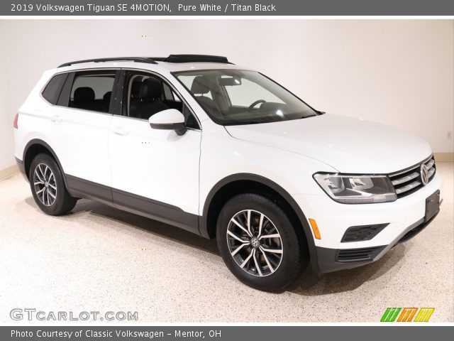 2019 Volkswagen Tiguan SE 4MOTION in Pure White