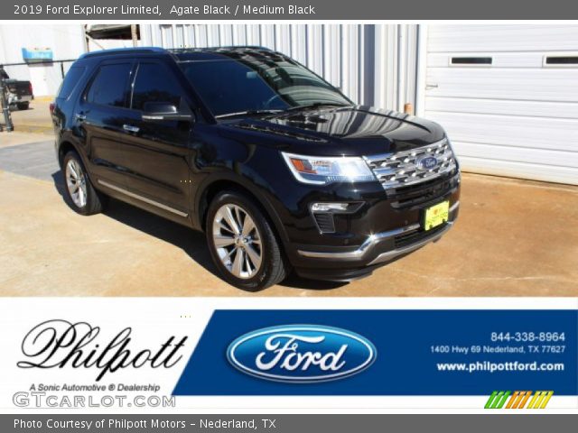 2019 Ford Explorer Limited in Agate Black
