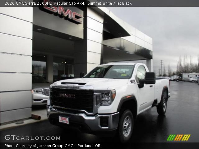 2020 GMC Sierra 2500HD Regular Cab 4x4 in Summit White