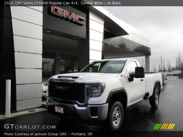 2020 GMC Sierra 2500HD Regular Cab 4x4 in Summit White