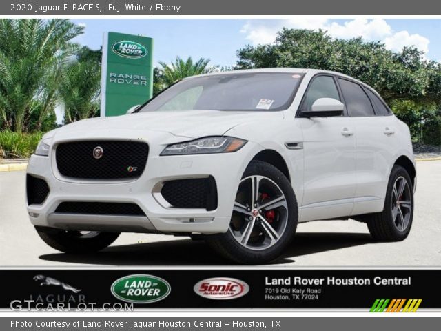 2020 Jaguar F-PACE S in Fuji White