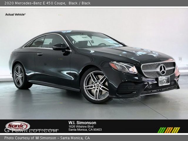 2020 Mercedes-Benz E 450 Coupe in Black