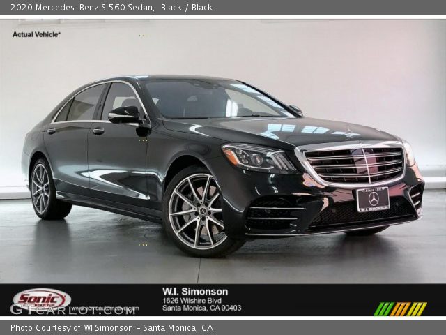 2020 Mercedes-Benz S 560 Sedan in Black