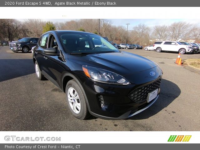2020 Ford Escape S 4WD in Agate Black Metallic