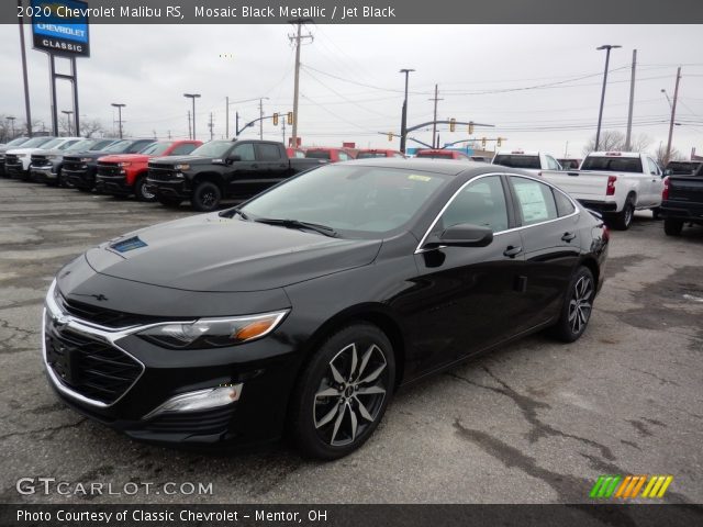 2020 Chevrolet Malibu RS in Mosaic Black Metallic