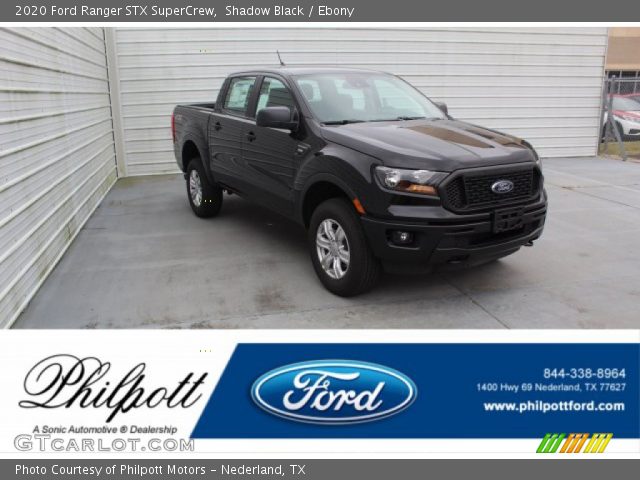 2020 Ford Ranger STX SuperCrew in Shadow Black