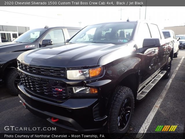 2020 Chevrolet Silverado 1500 Custom Trail Boss Crew Cab 4x4 in Black