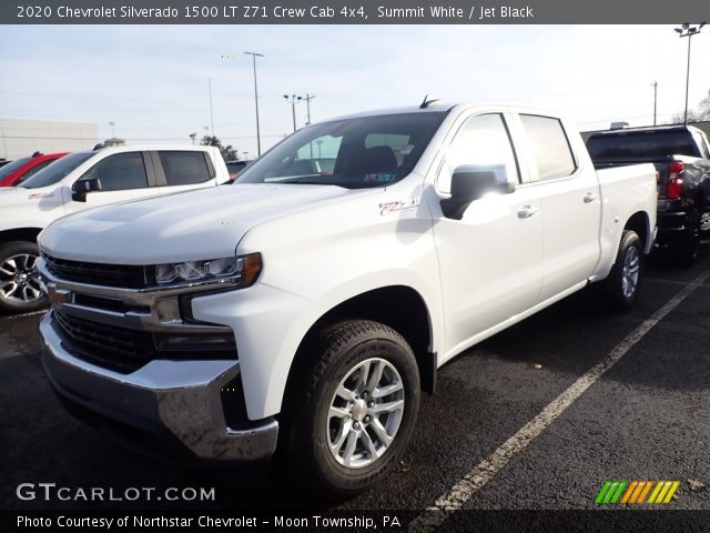 2020 Chevrolet Silverado 1500 LT Z71 Crew Cab 4x4 in Summit White