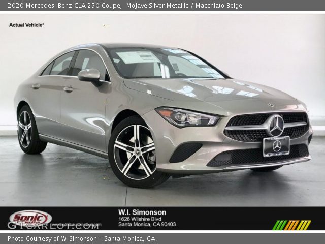 2020 Mercedes-Benz CLA 250 Coupe in Mojave Silver Metallic