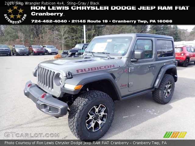 2020 Jeep Wrangler Rubicon 4x4 in Sting-Gray