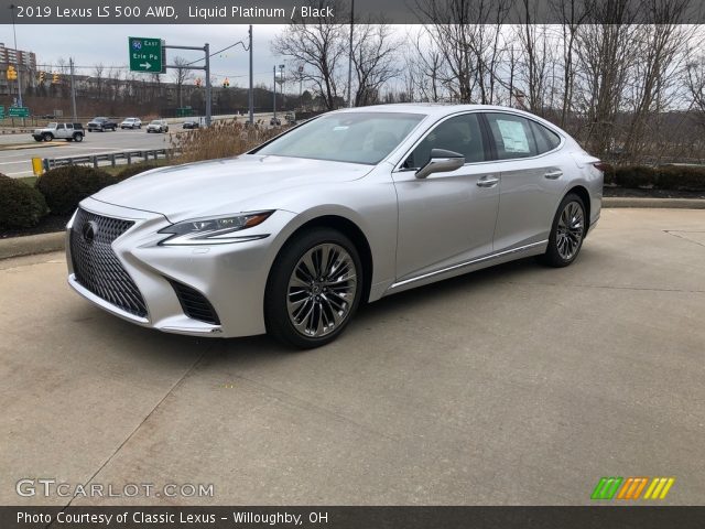 2019 Lexus LS 500 AWD in Liquid Platinum