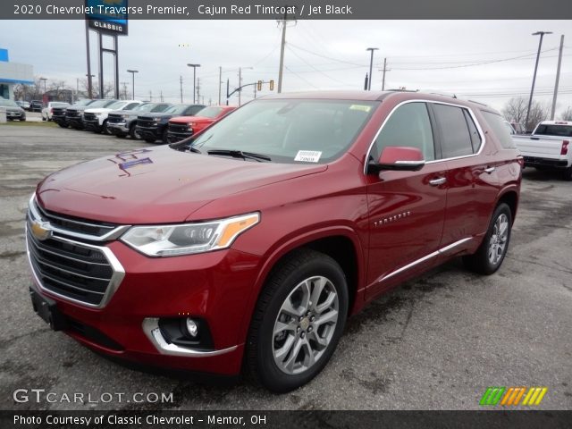 2020 Chevrolet Traverse Premier in Cajun Red Tintcoat