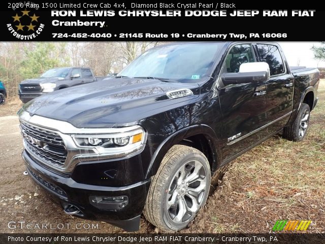 2020 Ram 1500 Limited Crew Cab 4x4 in Diamond Black Crystal Pearl