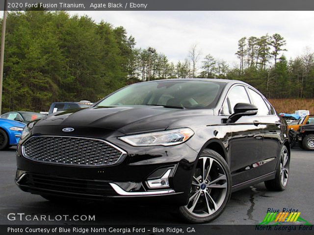 2020 Ford Fusion Titanium in Agate Black