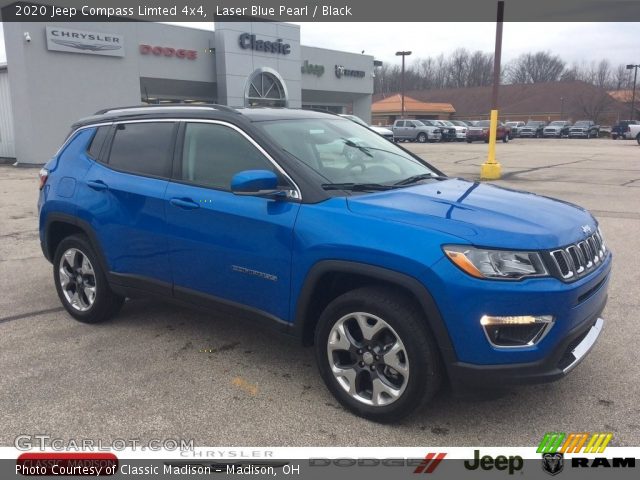 2020 Jeep Compass Limted 4x4 in Laser Blue Pearl