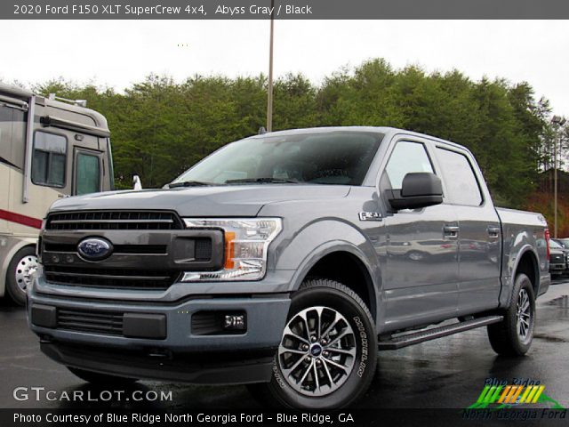 2020 Ford F150 XLT SuperCrew 4x4 in Abyss Gray