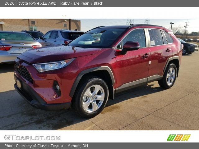 2020 Toyota RAV4 XLE AWD in Ruby Flare Pearl
