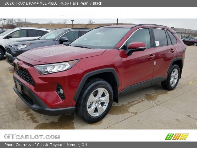 2020 Toyota RAV4 XLE AWD in Ruby Flare Pearl